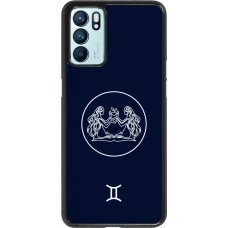 OPPO Reno6 5G Case Hülle - Astrologie Zwillinge