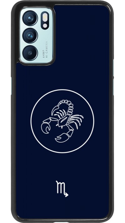 OPPO Reno6 5G Case Hülle - Astrologie Skorpion
