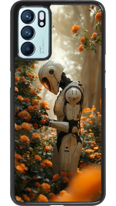 OPPO Reno6 5G Case Hülle - Astronaut flowers 2025