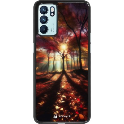 OPPO Reno6 5G Case Hülle - Herbstlicher goldener Glanz