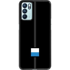 OPPO Reno6 5G Case Hülle - Kanton LU schwarz