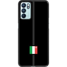 OPPO Reno6 5G Case Hülle - Kanton NE schwarz