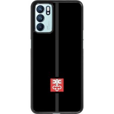 OPPO Reno6 5G Case Hülle - Kanton NW schwarz