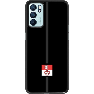 OPPO Reno6 5G Case Hülle - Kanton OW schwarz