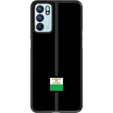 OPPO Reno6 5G Case Hülle - Kanton VD schwarz