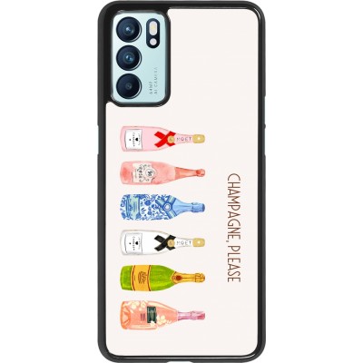 OPPO Reno6 5G Case Hülle - Champagne Please