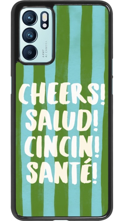 OPPO Reno6 5G Case Hülle - Cheers 2026