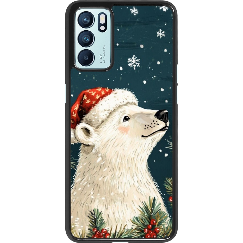 OPPO Reno6 5G Case Hülle - Christmas 25 Bear
