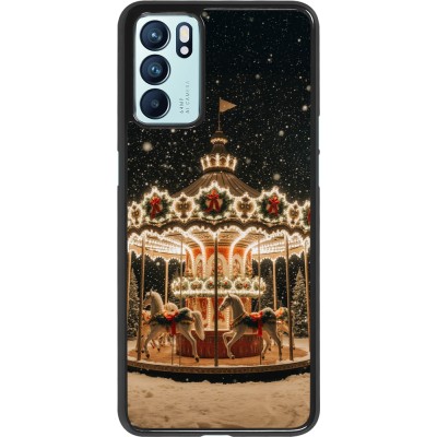 OPPO Reno6 5G Case Hülle - Christmas 25 Carousel