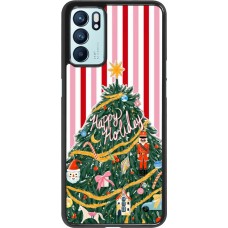 OPPO Reno6 5G Case Hülle - Christmas 25 Happy Holiday