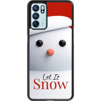 OPPO Reno6 5G Case Hülle - Christmas 25 Xmas Snowman