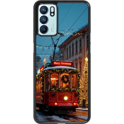 OPPO Reno6 5G Case Hülle - Christmas 25 Xmas Train