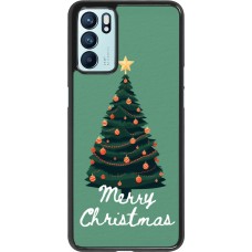 OPPO Reno6 5G Case Hülle - Christmas 25 Xmas Tree