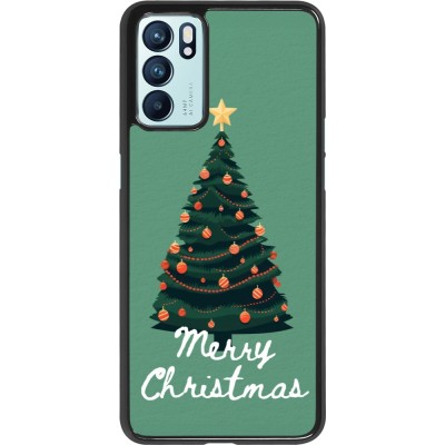 OPPO Reno6 5G Case Hülle - Christmas 25 Xmas Tree