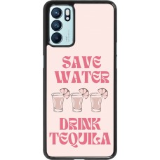 OPPO Reno6 5G Case Hülle - Cocktail Save Water Drink Tequila