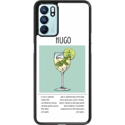 OPPO Reno6 5G Case Hülle - Cocktail Rezept Hugo