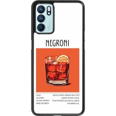 OPPO Reno6 5G Case Hülle - Cocktail Rezept Negroni