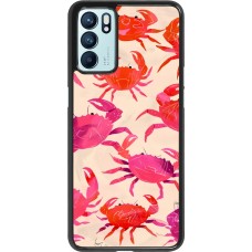 OPPO Reno6 5G Case Hülle - Crabs Paint