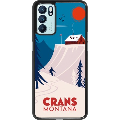 Oppo Reno6 5G Case Hülle - Crans-Montana Cabane