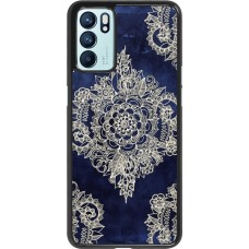 Hülle Oppo Reno6 5G - Cream Flower Moroccan