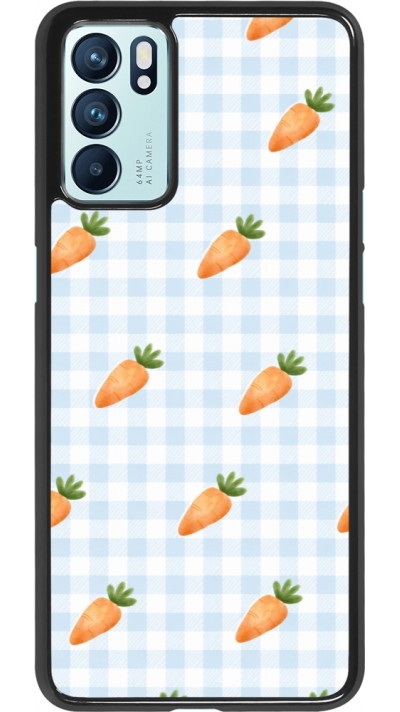 OPPO Reno6 5G Case Hülle - Easter 2026 Pattern carrots