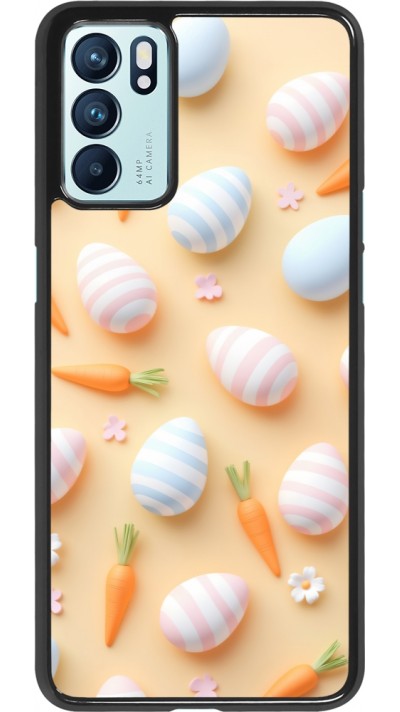 OPPO Reno6 5G Case Hülle - Easter 2026 Pattern Easter