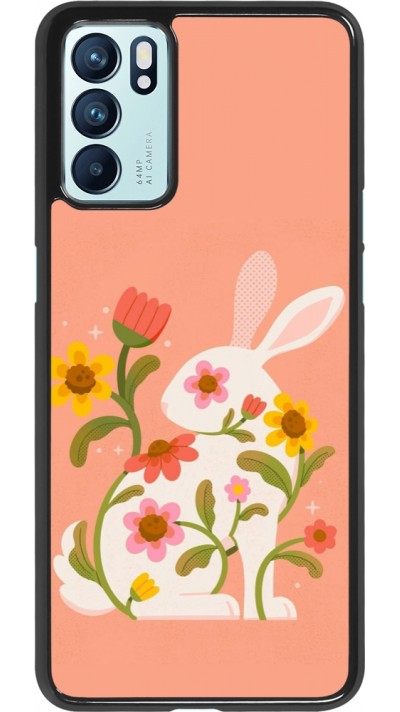 OPPO Reno6 5G Case Hülle - Easter 2026 Rabbit collage