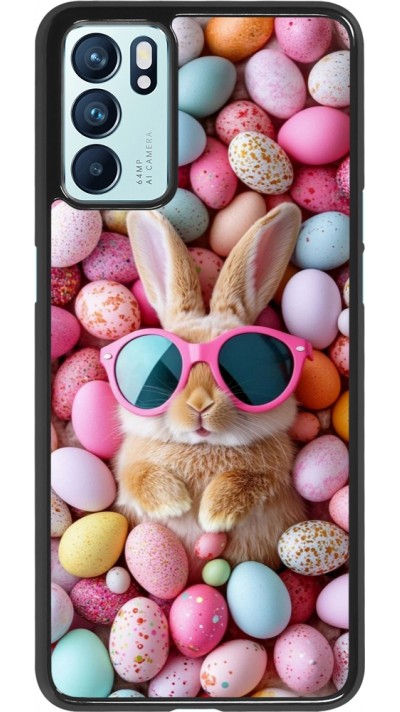 OPPO Reno6 5G Case Hülle - Easter 2026 Rabbit fun