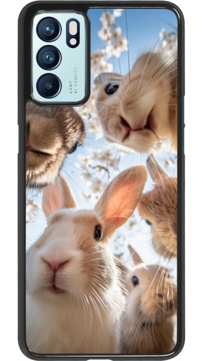 OPPO Reno6 5G Case Hülle - Easter 2026 Rabbits