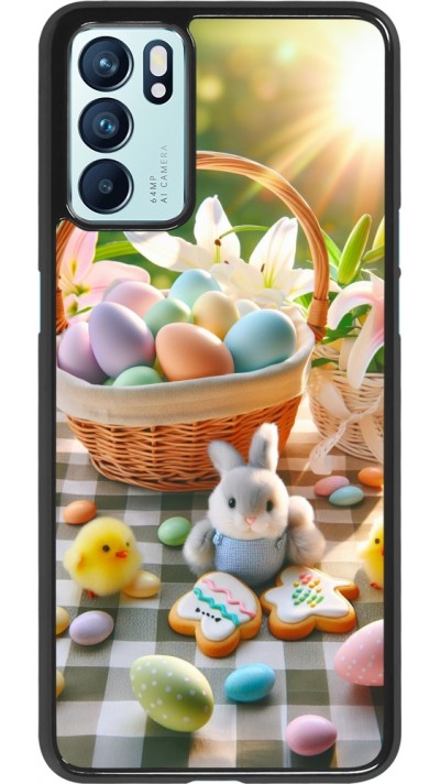 OPPO Reno6 5G Case Hülle - Ostern 2025 Osterkorb