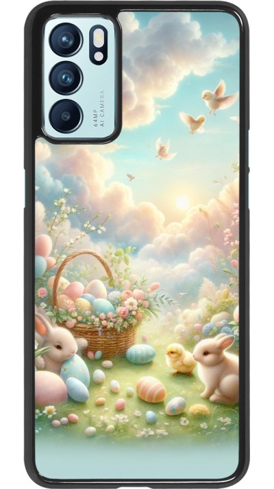 OPPO Reno6 5G Case Hülle - Ostern 2025 Pastell Ostern