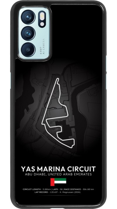 OPPO Reno6 5G Case Hülle - F1 Track 2025 Abu Dhabi