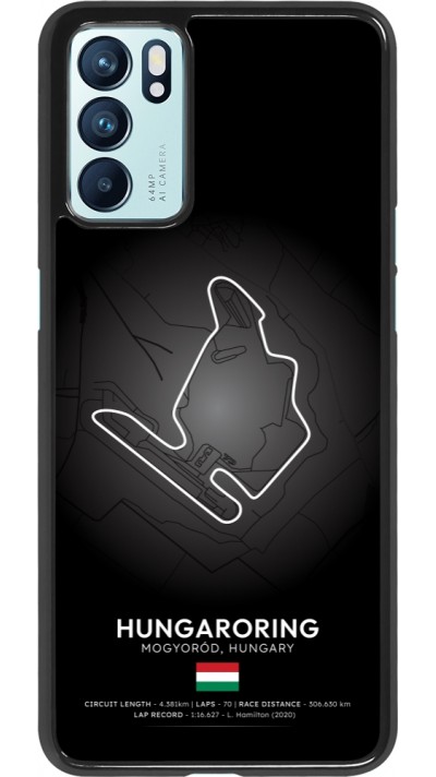 OPPO Reno6 5G Case Hülle - F1 Track 2025 Hungary