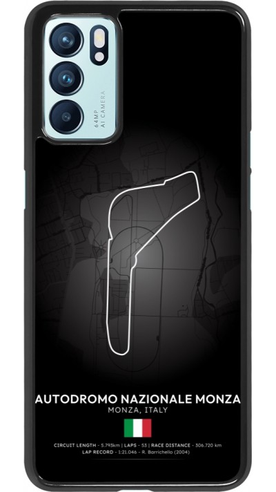 OPPO Reno6 5G Case Hülle - F1 Track 2025 Italy