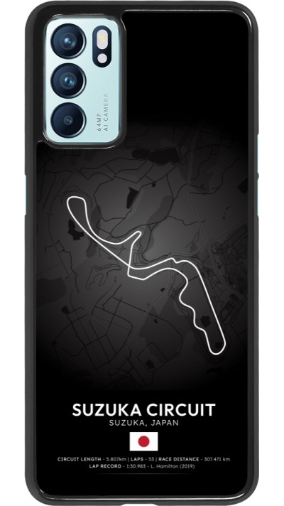OPPO Reno6 5G Case Hülle - F1 Track 2025 Japan
