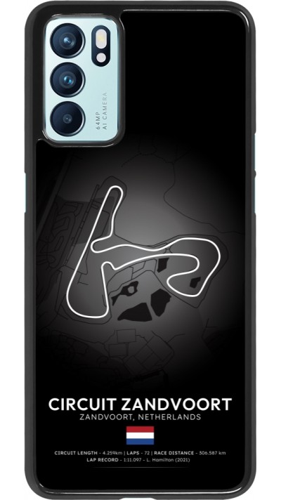 OPPO Reno6 5G Case Hülle - F1 Track 2025 Netherlands