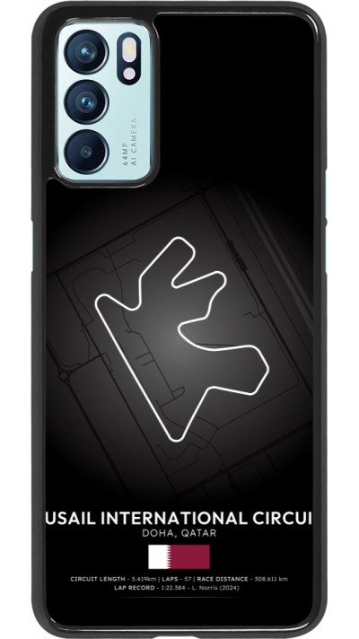 OPPO Reno6 5G Case Hülle - F1 Track 2025 Qatar