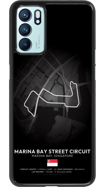OPPO Reno6 5G Case Hülle - F1 Track 2025 Singapore