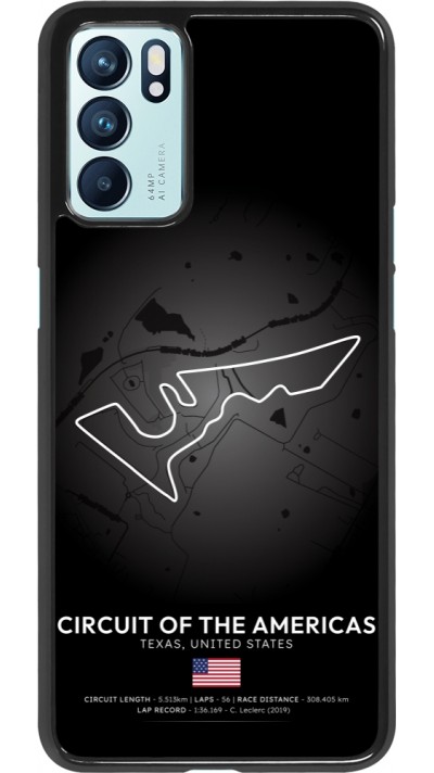 OPPO Reno6 5G Case Hülle - F1 Track 2025 United States