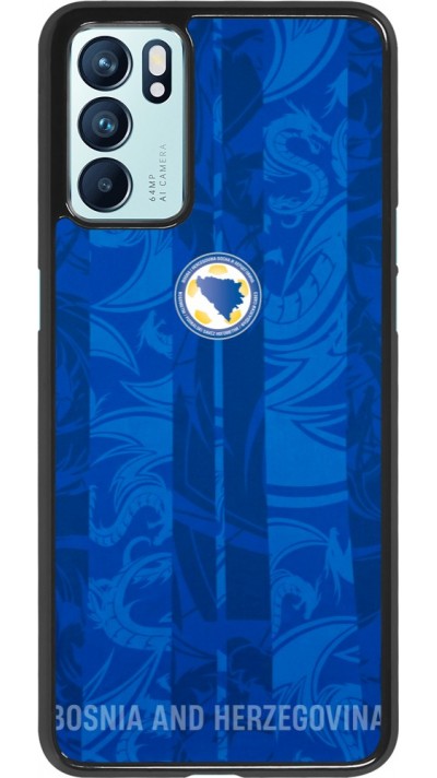 OPPO Reno6 5G Case Hülle - Bosnien und Herzegowina 2026 personalisierbares Fussballtrikot