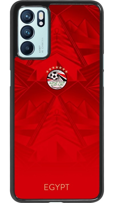 OPPO Reno6 5G Case Hülle - Ägypten 2026 personalisierbares Fussballtrikot