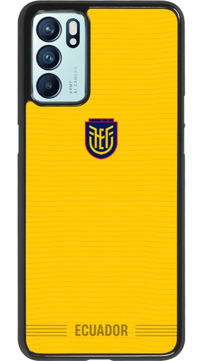 OPPO Reno6 5G Case Hülle - Ecuador 2026 personalisierbares Fussballtrikot
