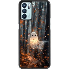 OPPO Reno6 5G Case Hülle - Halloween 2025 Ghost in the forest