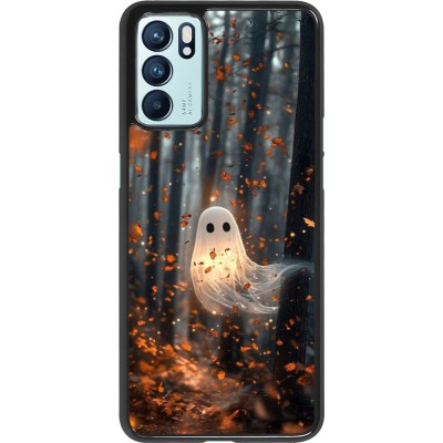 OPPO Reno6 5G Case Hülle - Halloween 2025 Ghost in the forest