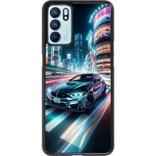 OPPO Reno6 5G Case Hülle - BMW M4 Tokio Nacht