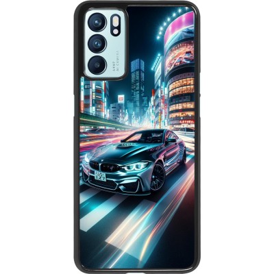 OPPO Reno6 5G Case Hülle - BMW M4 Tokio Nacht