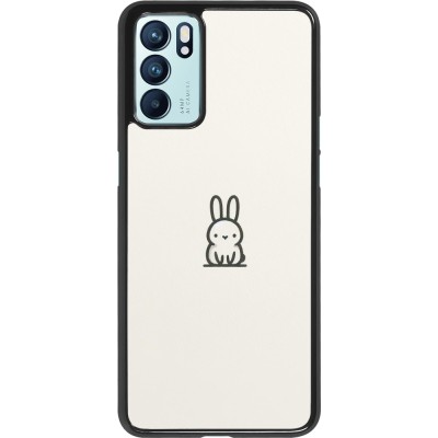 OPPO Reno6 5G Case Hülle - Minimal Häschen Süße