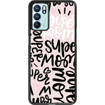 OPPO Reno6 5G Case Hülle - Mom 2024 Super mom