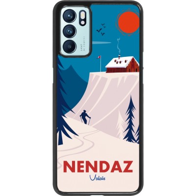 OPPO Reno6 5G Case Hülle - Nendaz Cabane Ski