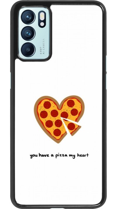 OPPO Reno6 5G Case Hülle - Saint Valentines Day 26 You have my pizza heart